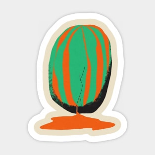 Broken Watermelon Sticker